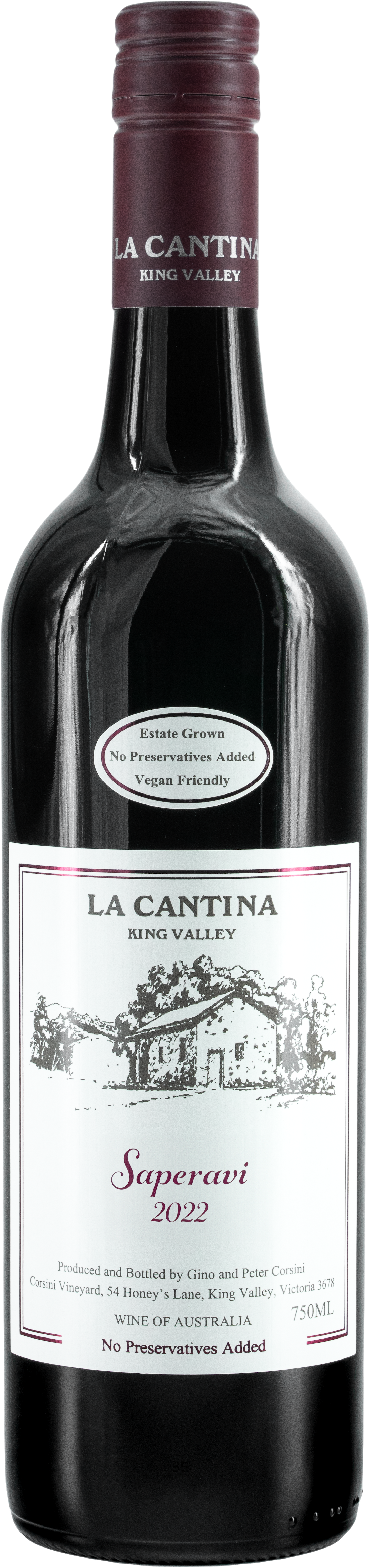 La Cantina King Valley Saperavi 2022 King Valley